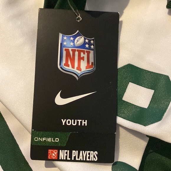 NY Jets Leonard Williams Jersey #92 NWT Authentic Size L/YTH 14/16 Nike On Field - Picture 6 of 6